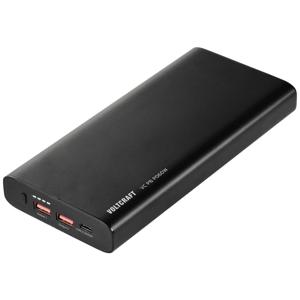 VOLTCRAFT VC PB PD60W Powerbank 26800 mAh Quick Charge 3.0, USB PD 3.0 Li-ion Zwart