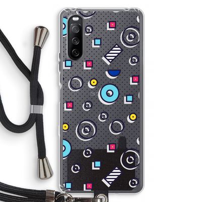 8-bit N°9: Sony Sony Xperia 10 III Transparant Hoesje met koord