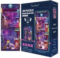 Tone-cheer Book Nook Cyber City DIY Modelbouw Knutselen