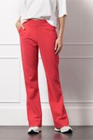 Studio Anneloes Flair Bonded Trousers 12654 Flared 2800 Coral Red