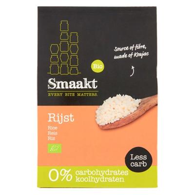 Smaakt Less Carb Bio Rijst (270 gr)