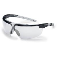 uvex i-3 s 9190 9190080 Veiligheidsbril Incl. UV-bescherming Zwart, Grijs