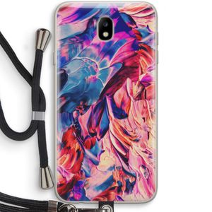 Pink Orchard: Samsung Galaxy J7 (2017) Transparant Hoesje met koord