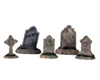 Tombstones set of 5 - Lemax