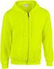 Gildan G18600 Heavy Blend™ Adult Full Zip Hooded Sweatshirt - Safety Green - M