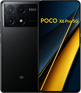 Xiaomi POCO X6 Pro 16,9 cm (6.67") Dual SIM 5G USB Type-C 8 GB 256 GB 5000 mAh Zwart