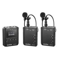 Godox WMicS2 Kit 2 UHF Draadloos microfoonsysteem