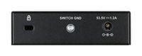 D-Link DGS-1005P/E netwerk-switch Unmanaged Gigabit Ethernet (10/100/1000) Power over Ethernet (PoE) Zwart - thumbnail