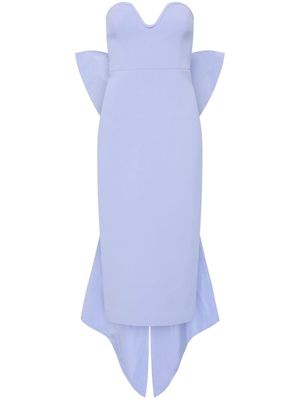 Rebecca Vallance robe-bustier Annabelle à coupe mi-longue - Violet