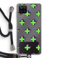 8-bit N°10: Samsung Galaxy A12 Transparant Hoesje met koord
