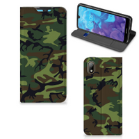 Huawei Y5 (2019) Hoesje met Magneet Army Dark