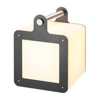 Design buitenverlichting OMNICUBE wit/antraciet E27