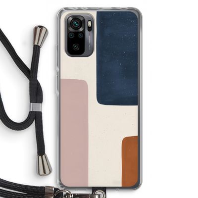Geo #5: Xiaomi Redmi Note 10 Pro Transparant Hoesje met koord