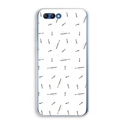 Hipster stripes: Honor 10 Transparant Hoesje