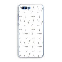 Hipster stripes: Honor 10 Transparant Hoesje