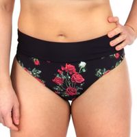 Panos Emporio Wild Roses Chara Folded Tai - thumbnail