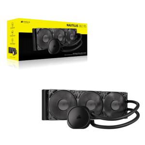 Corsair NAUTILUS 240 RS Moederbord Luchtkoeler Zwart