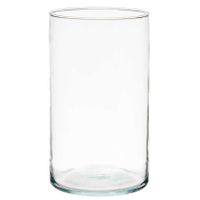 Bloemenvaas - cilinder - transparant - glas - 17 x 30 cm Bloemenvaas - cilinder - transparant - glas - 17 x 30 cm