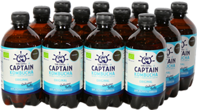 Captain Kombucha Original (12 x 400 ml)