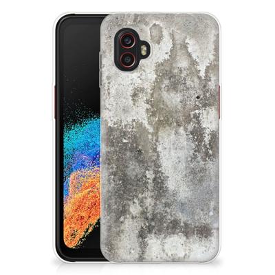 Samsung Galaxy Xcover 6 Pro | TPU | Siliconen hoesje | Beton Print