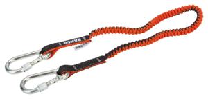 Bahco Veiligheidskoord | met vaste karabijnhaak en blokkeervoorziening | 3 kg | 1.2 m - volgens DROPS best practices - 3875-LY4