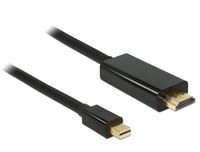 DeLOCK 83700 video kabel adapter 3 m HDMI Mini DisplayPort Zwart - thumbnail