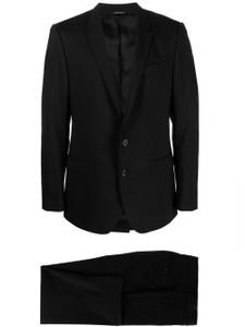 Dolce & Gabbana costume DG Essentials à simple boutonnage - Noir