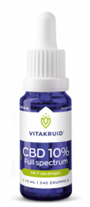 Vitakruid CBD Olie 10% Full spectrum