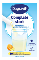 Dagravit Complete Start Drinkbare Multivitaminen Citroen Sinaasappel Sachets