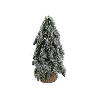 HBX Natural Living Kerstboom nobilis sneeuw 35led h43cm