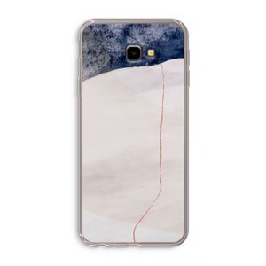 Stone White: Samsung Galaxy J4 Plus Transparant Hoesje