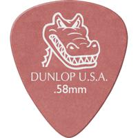 Dunlop 417P058 Gator Grip Pick 0.58 mm plectrum set 12 stuks