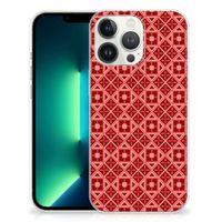 iPhone 13 Pro Max TPU bumper Batik Rood - thumbnail