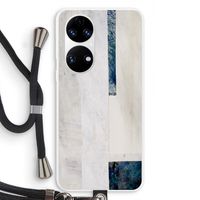 Meet you there: Huawei P50 Transparant Hoesje met koord