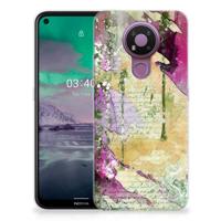 Smartphone hoesje Nokia 3.4 Letter Painting Smartphone hoesje Nokia 3.4 Letter Painting