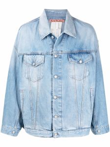 Acne Studios veste ample en jean - Bleu