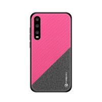 PINWUYO eert serie schokbestendige PC + TPU beschermhoes voor Huawei P30 (rood)