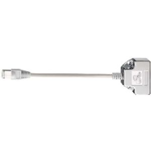 T-ADAP Ethern/Ethern  - Cable sharing adapter RJ45 8(8) T-ADAP Ethern/Ethern