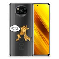 Xiaomi Poco X3 | Poco X3 Pro Telefoonhoesje met Naam Giraffe - thumbnail