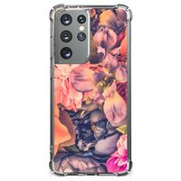 Samsung Galaxy S21 Ultra Case Bosje Bloemen - thumbnail