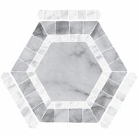 Monopole Avant Hexagon Tegels Ibiza Grijs 22 x 25 CM Porselein