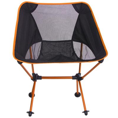 Outdoor draagbare vouwen Camping stoel licht vissen strandstoel luchtvaart aluminiumlegering rugleuning fauteuil