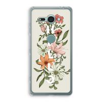 Hello bloemen: Sony Xperia XZ2 Compact Transparant Hoesje