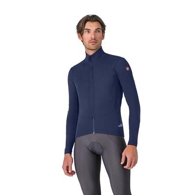 Castelli Perfetto air jacket lange mouw belgian blue heren