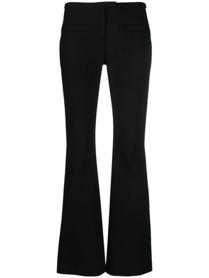 Courrèges pantalon à coupe évasée - Noir