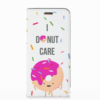 Motorola Moto E5 Play | Flip Style Cover | Donut Roze Motorola Moto E5 Play | Flip Style Cover | Donut Roze