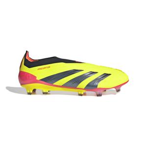 adidas Predator Elite Veterloze Gras Voetbalschoenen (FG) Felgeel Zwart Rood