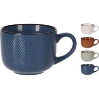 Beker-soepkom aardewerk 460ml Beker-soepkom aardewerk 460ml