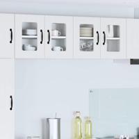 Keukenkast aan de muur met plank Hoogglans wit 60 x 31 x 40 cm