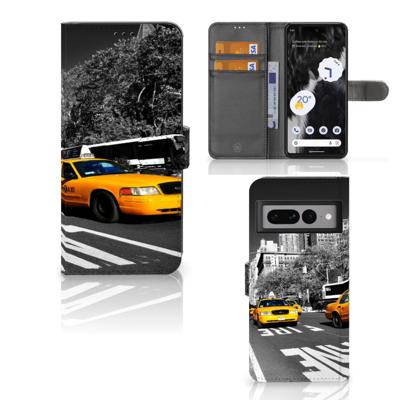 Google Pixel 7 Pro | Flip Cover | New York Taxi